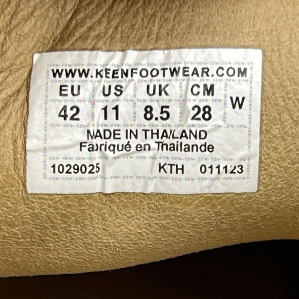Keen KNX Shoes Womens Size 11 Brown Leather Athletic Barefoot Minimalist Comfort - Picture 8 of 9